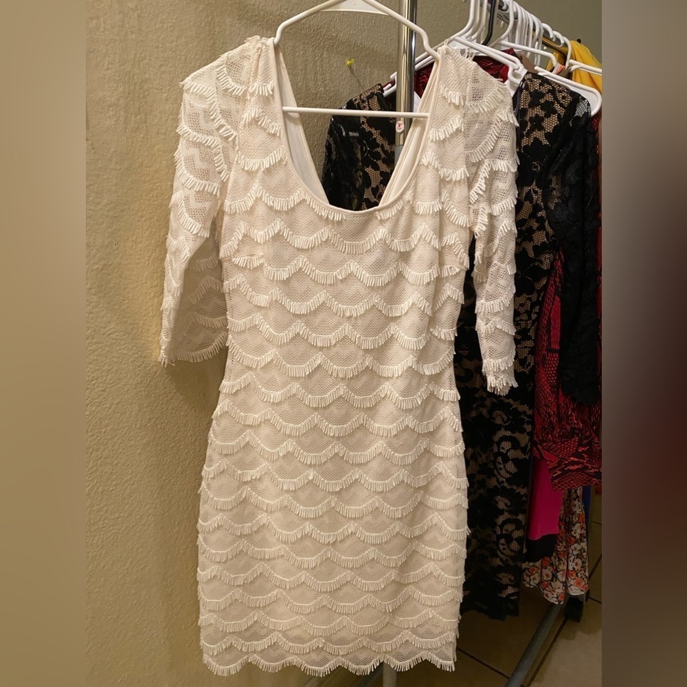 White dress